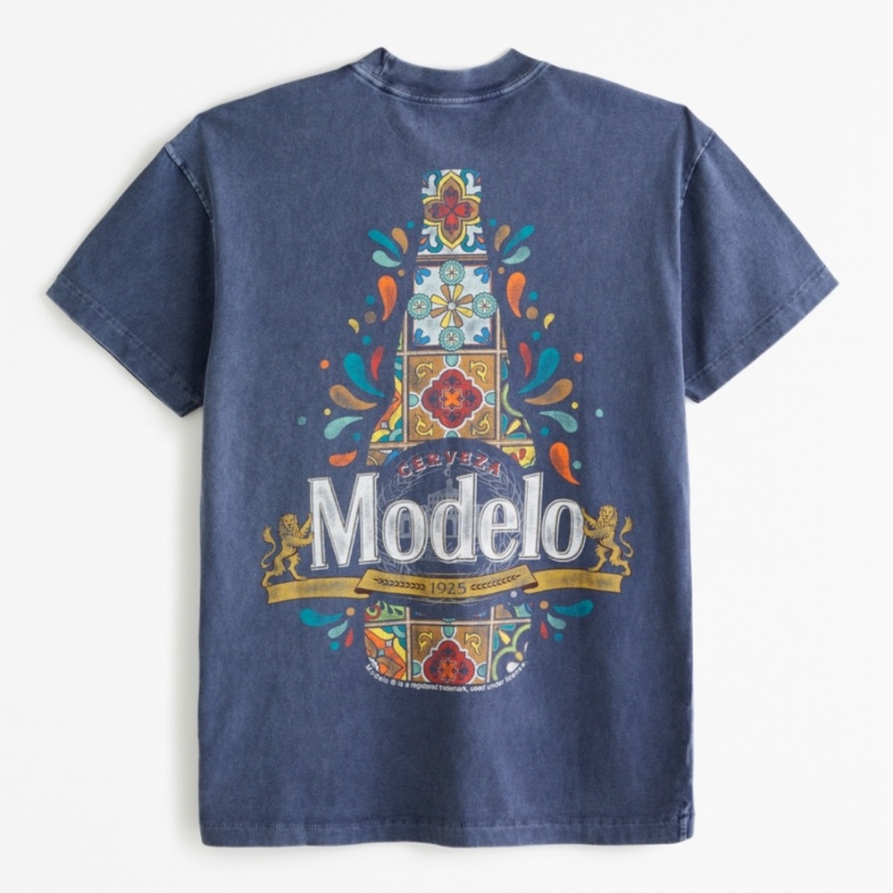 NWT A&F relaxed graphic tee